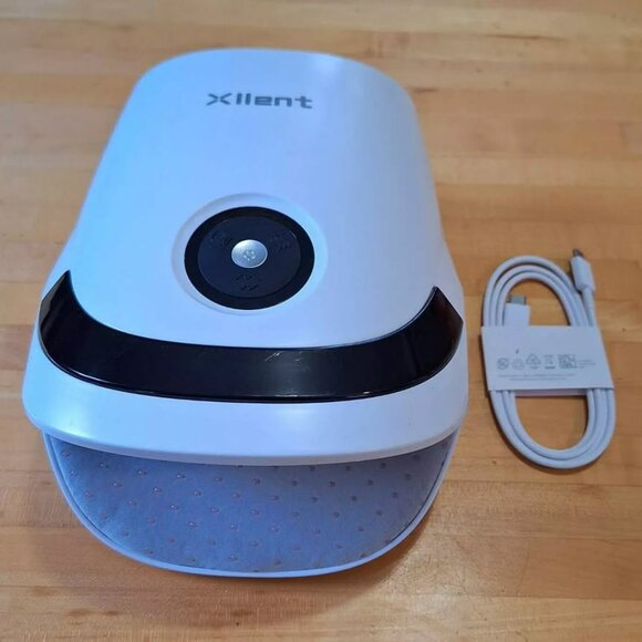 Smart hand massage Vibrating with heat, white and black - Picture 4 of 4